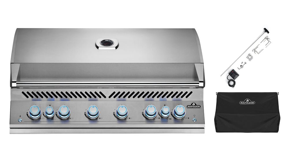 Napoleon BIG44RBPSS 700 Series Built In Gas BBQ - Free Rotisserie & Cover